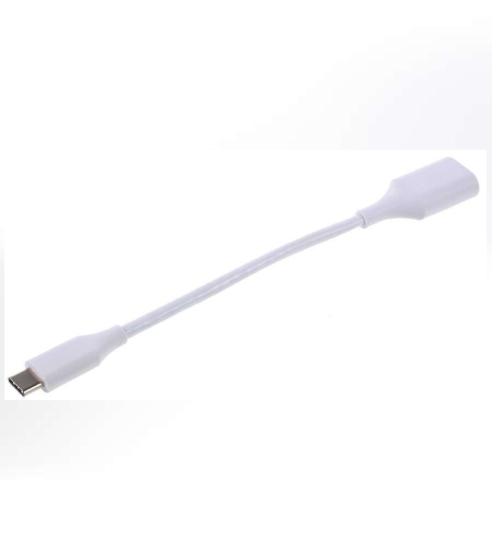 Cablu OTG USB 3.1 USB Type-C to USB A 18 cm Flippy, Alb