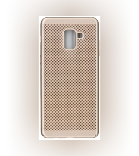 Husa Samsung Galaxy A8 2018 Ultra Slim cu aerisire Auriu