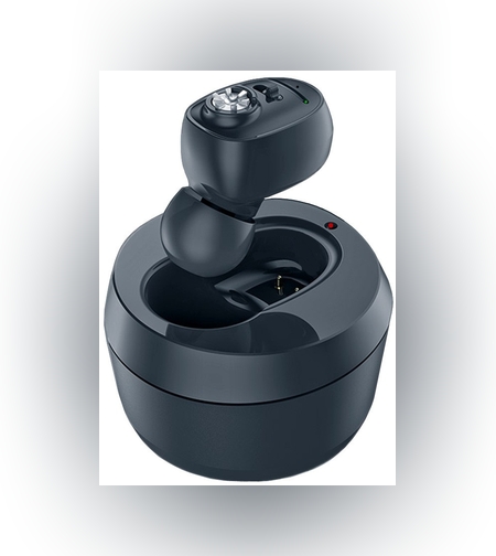 Aparat Auditiv Intraauricular In-Ear, Flippy, Amplificator de sunet pentru Auz, Minuscul Design Nou, 14 x 10 x 3.8 cm, 116 gr, Negru