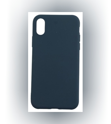 Husa protectie Flippy compatibila cu Apple iPhone XS Max Matte Tpu Albastru inchis