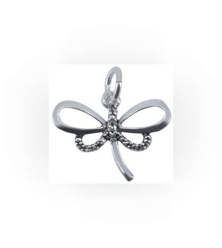 Pandantiv din Argint 925 Libelula Contur