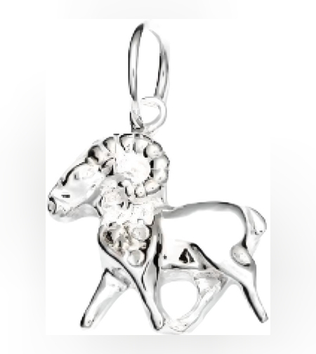 Pandantiv din Argint 925, zodia Berbec