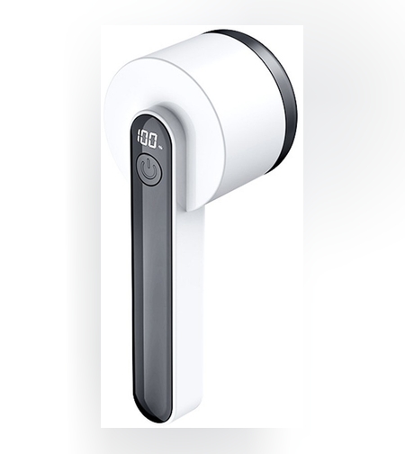 Aparat Pentru Curatat Scame, Par Si Praf, Flippy, Trimmer pentru Diferite Tipuri De Material, Cu Lame Din Otel Inoxidabil, Maner Ergonomic, Incarcare Prin USB, Alb