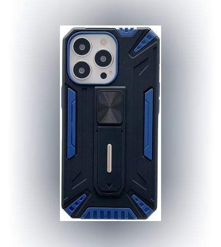 Husa de protectie Flippy pentru Apple iPhone 13 Defender Sergeant Brave cu suport,Albastru