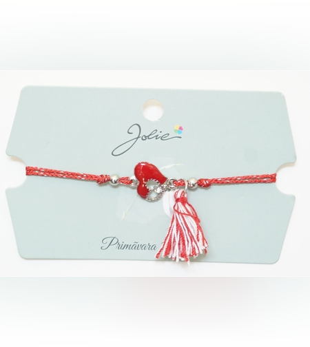 Martisor Bratara Ciucure cu Pandantiv, Model 22