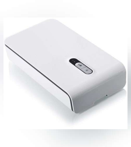 Sterilizator UV Alb pentru telefoane, cu functie difuzor aromatherapy si incarcare USB