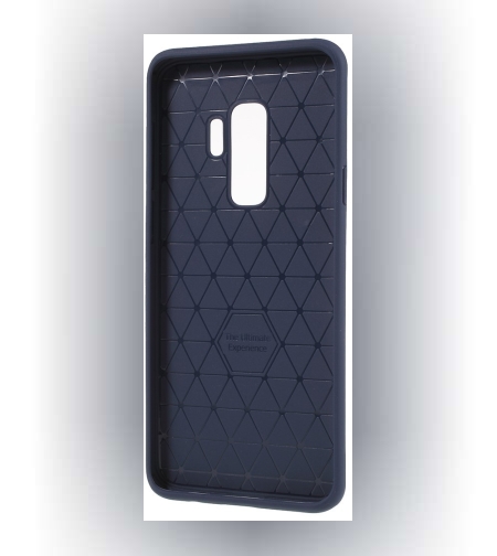 Husa Samsung Galaxy S9 Ipaky Elegant Grid Design TPU Hybrid Albastru