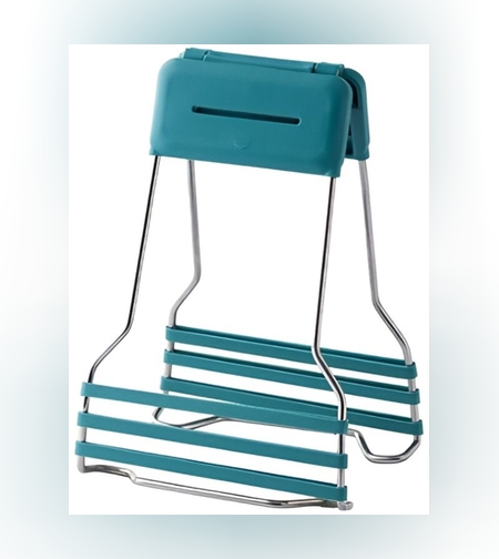 Clema pentru Boluri, Flippy, Anti-Alunecare, din Silicon, de Uz Casnic, Rezistent la Temperaturi Inalte, 17.6x11.5x5.15cm, Verde