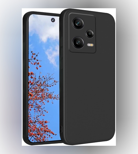 Husa de Protectie Matte TPU, Flippy, pentru Xiaomi Redmi 12 Pro, Protectie Camera, Antisoc, Antizgariere, Antialunecare, Acoperire Completa, Negru