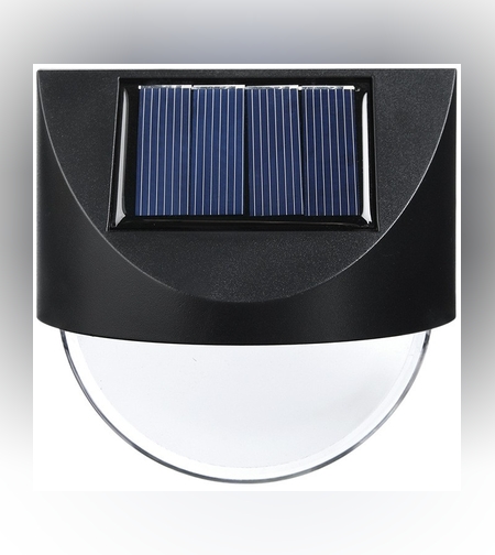 Aplica solara LED Flippy, ABS/Policarbonat, rezistent la apa IP65, 1 LED, pentru gradina, casa, balcon, terasa, 1.2V, 600mah, 8.8 x 8.5 cm, alb cald