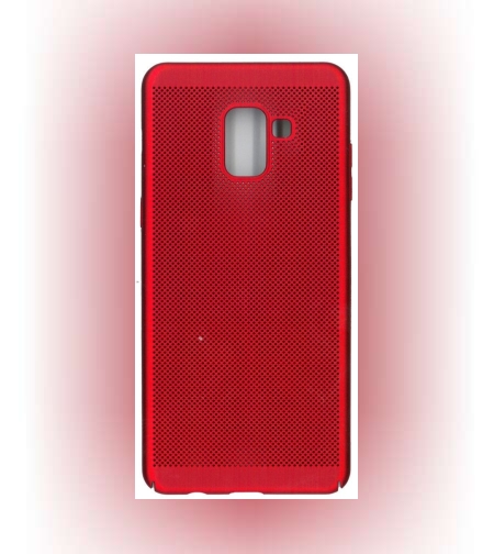 Husa Samsung Galaxy A8 2018 Ultra Slim cu aerisire Rosu