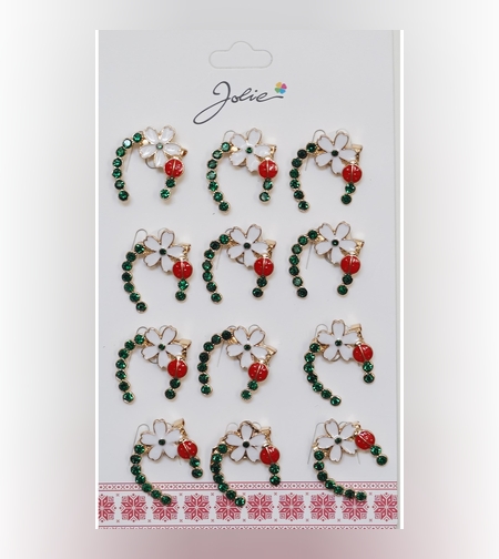 Set 12 Brose Martisor Primavara Potcoava cu Floare si Buburuza