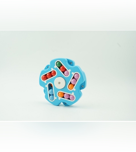 Cub magic interactiv, Magic Bean, jucarie antistres potrivit pentru copii si adulti, Stea, Albastru