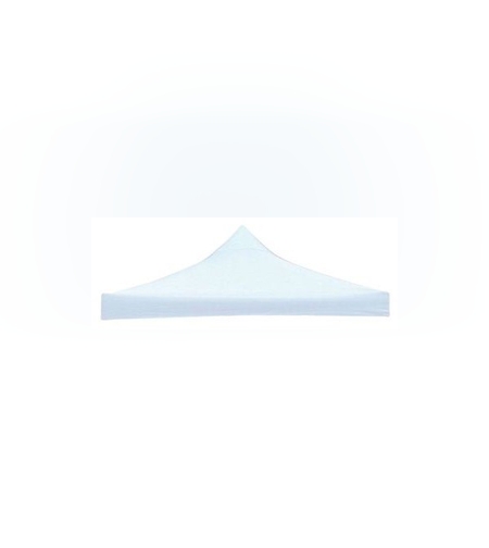 Prelata,copertina pentru acoperis cort tip pavilion Flippy, 3 x 6 m , impermeabila, invelis din material textil oxfort 700D, cauciucat Alb
