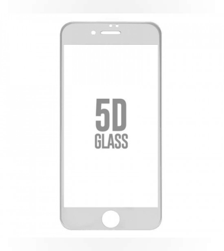 Folie Sticla Apple iPhone 7 4D/5D Alb