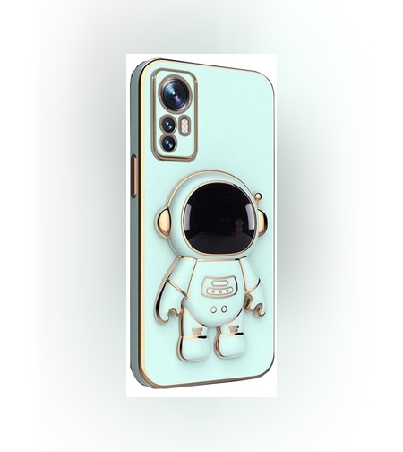 Husa de Protectie 2 in 1, Flippy, Husa de Protectie pentru Honor 70, Model Astronaut, Husa cu Suport, din TPU, Verde