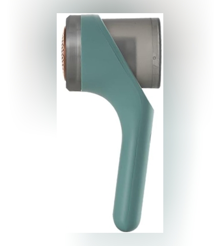 Aparat Scame si Par Haine, Flippy, Electric, USB inclus, Periuta Curatare, pentru Diferite Tesaturi, 3 Trepte, 20.5 x 8.8 x 7 cm, Verde