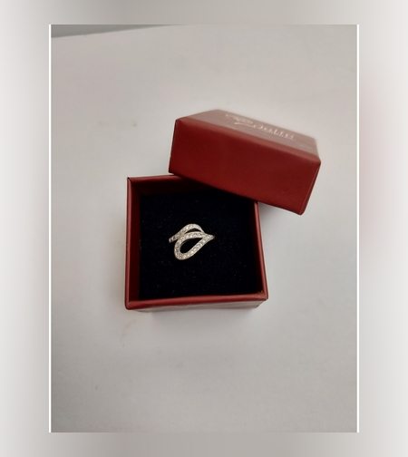 Inel Argint 925 Sarpe cu Pietre, Jolie Silver, 2.3g, 1 cm x 1.5 cm, M 54