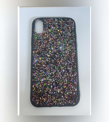 Husa de protectie pentru Apple iPhone 11 Pro Sparkling Glitter TPU Negru