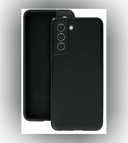 Husa protectie Flippy pentru Samsung S21 FE Liquid Silicone Negru