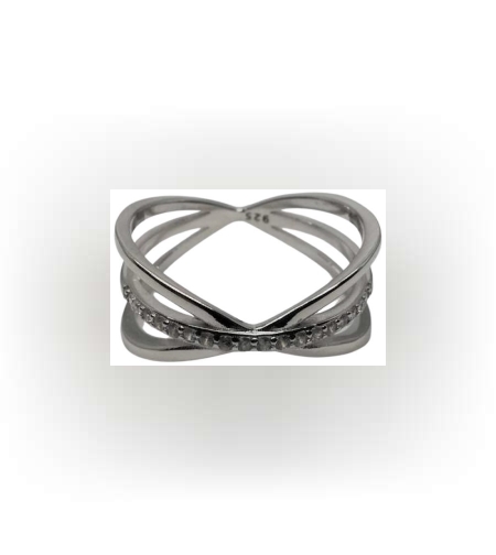 Inel Argint 925 Sfera cu Zirconii M52