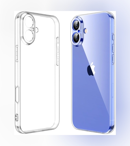 Husa de Protectie, Compatibila cu Apple iPhone 16, TPU, Antisoc, Rezistenta la Impact, Protectie Camera, Transparenta