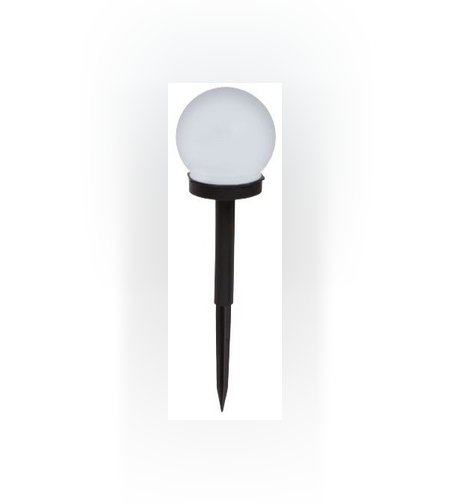 Set 2 Lampi Solare LED, Sferice, Tip Glob Flippy, Diametru 10 cm, Alb rece