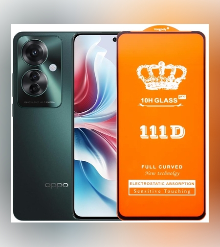 Folie Sticla Securizata pentru Oppo Reno 11F, Flippy, Sticla de Protectie Compatibila cu Oppo Reno 11F, Full Cover 111D, HD, Margini Negre, Transparenta