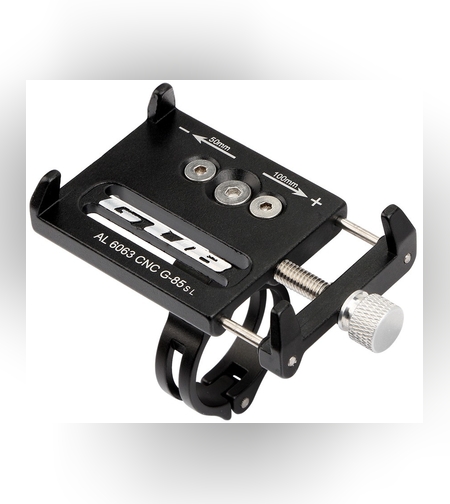 Suport de telefon pentru bicicleta/motocicleta/scuter/trotineta, GUB G-85SL Negru