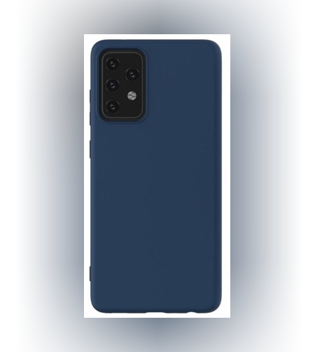 Husa de protectie Flippy compatibila cu Samsung Galaxy A52 Matte Tpu Albastru inchis