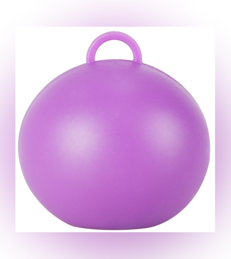 Greutate pentru Baloane, Flippy, Accesoriu Party, 5.5x5.5 cm, 120 g, Mov