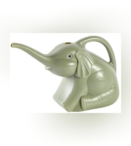 Stropitoare pentru Copii, Flippy, in forma de Elefant, 1500 mL, pentru Udat Plante, 19.5x17x11.8 cm, Verde