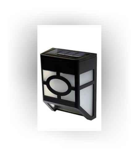 Lampa solara cu senzor Geometric, IP65, Lumina Alb cald, Flippy