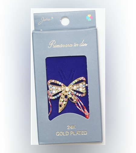 Martisor Brosa Placata cu Aur 24K, Dimensiune Brosa Aprox 2- 3 cm, Model 17