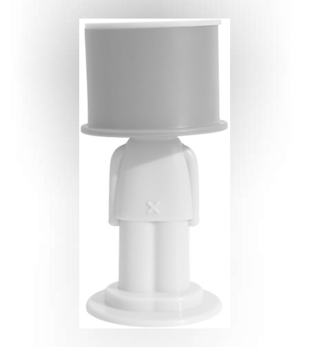 Opritor de Usa, Flippy, din Silicon, Model Magicial, cu Prindere de Perete, Anti-Coliziune, 4x 8.5 cm, Gri