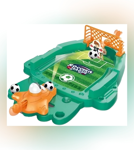 Joc de Masa Mini Fotbal Interactiv pentru Copii, Flippy, Board Game, Mingi si Figurine Incluse, 30x19.5x6.8 cm, Multicolor