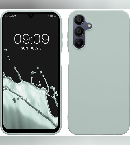 Husa de Protectie Matte TPU, Flippy, pentru Samsung Galaxy A55 5G, Protectie Camera, Antisoc, Antizgariere, Antialunecare, Acoperire Completa, Verde