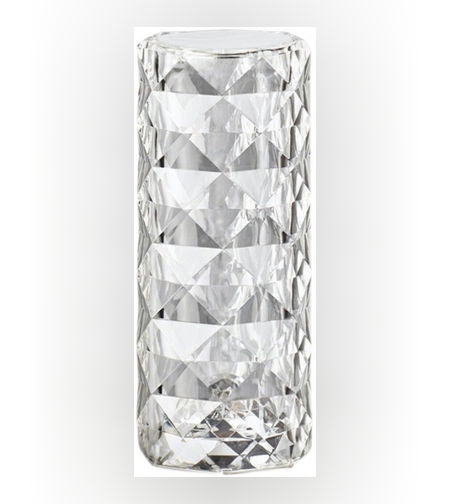 Lampa de birou pe LED RGB, Flippy, dimmer tactil, 3 nivele de intensitate, Cristal Acrilic, cu telecomanda