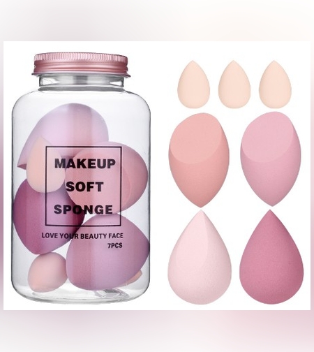 Set Buretei Machiaj, Flippy, Premium, 7 bucati, roz