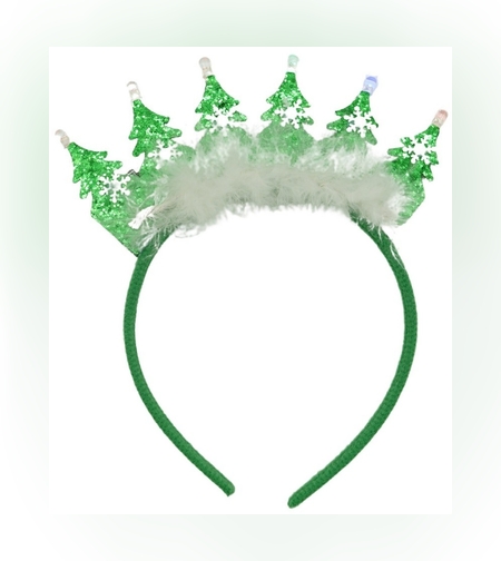 Bentita/cerc de Craciun, culoare verde, marime standard, Flippy