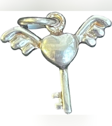 Pandantiv din Argint 925 Jolie Silver, Model Cheita cu Aripi, 13 x 17 mm, 1.1 g