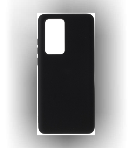 Husa protectie compatibila cu Huawei P40 Pro Liquid Silicone Case Negru