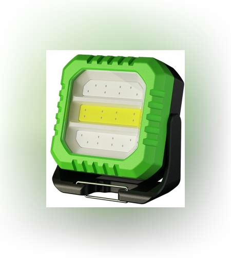 Lanterna Tip Breloc, Flippy, 5 Moduri de Luminat, Incarcare USB Tip C, 5W, Impermeabila IPX5, 500 lm, COB, Verde