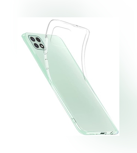 Husa de protectie pentru Samsung Galaxy A22 5G, Flippy, TPU Transparenta