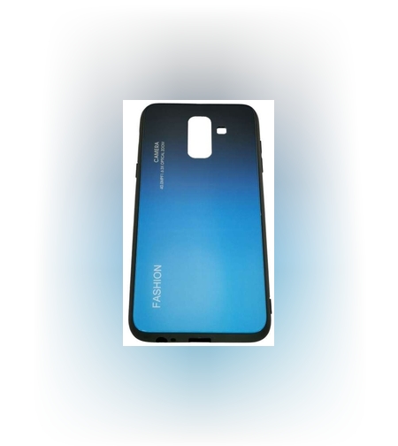 Husa Samsung Galaxy A6 Plus 2018 Hybrid Back Degrade, Albastru