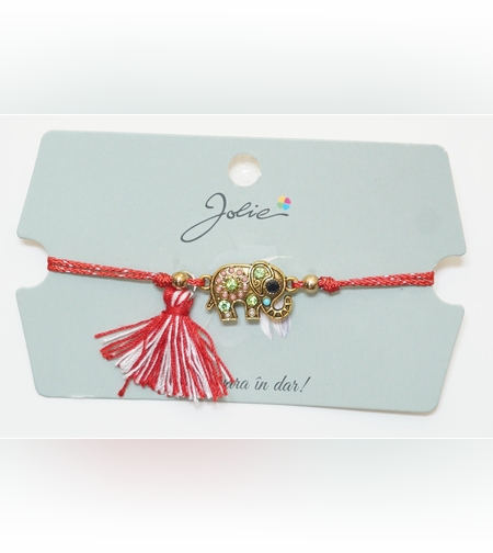 Martisor Bratara Ciucure cu Pandantiv, Model 16