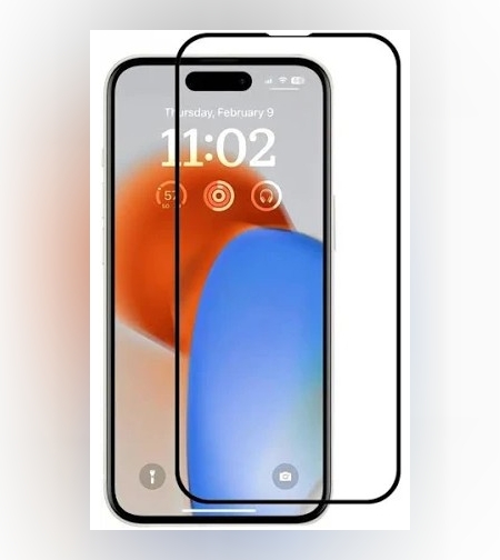 Folie Sticla Securizata, Flippy, compatibila cu Apple iPhone 15, Sticla ESD, Super HD Glass, Anti-static, Margini Negre, Transparent