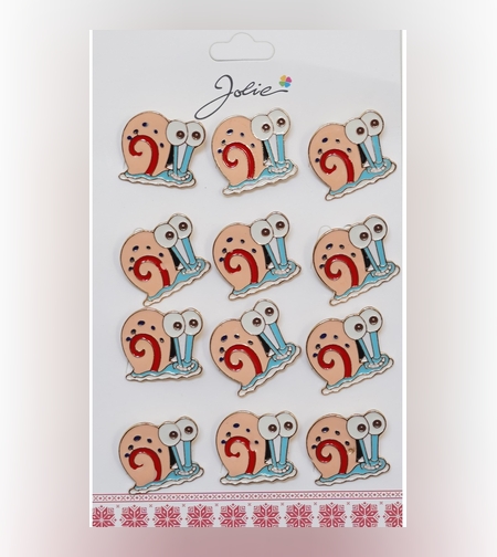 Set 12 Brose pentru Copii Melc cu Ochi