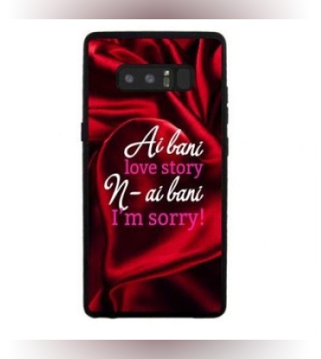 Husa Samsung S8 Multicolor Mesaj Bani