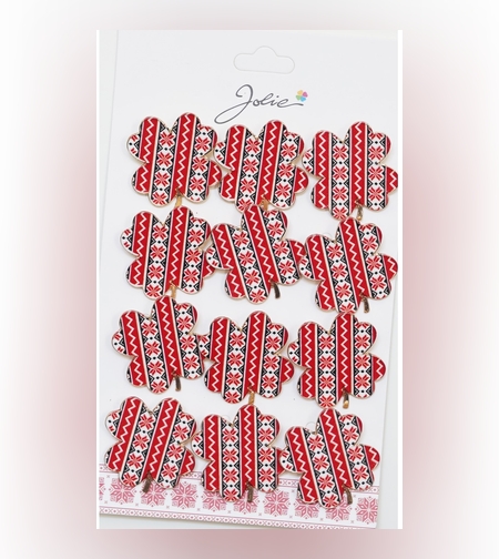 Set 12 Brose Martisor Primavara Trifoi cu Motiv Traditional